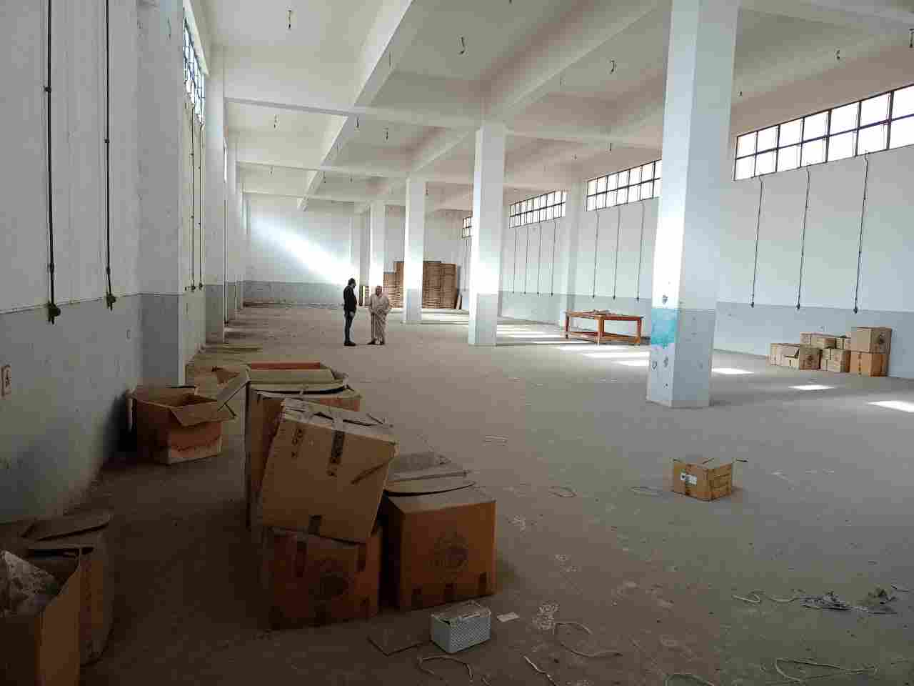 مصنع منسوجات و مشغولات جلدية للبيع او الايجار بالاسكندرية