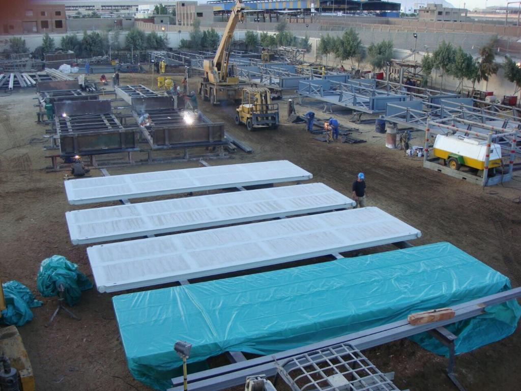 مصنع هياكل معدنية بالأدبية للايجار او التصنيع للغير او المشاركة بخطوط انتاج لمنتجات مطلوبة للتصدير
